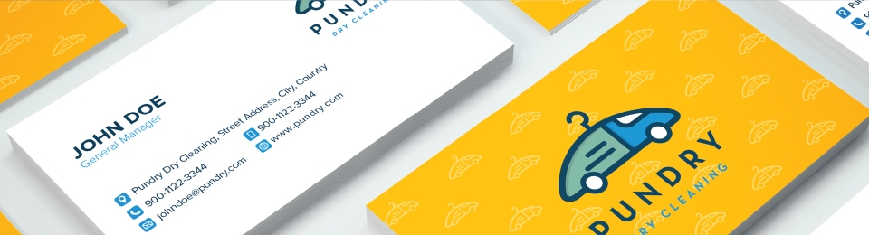 Pundry business cards